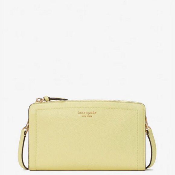 Kate Spade Knott Small Crossbody Bag Leather Purse - Suns Out - with Dust Bag - Picture 3 of 6